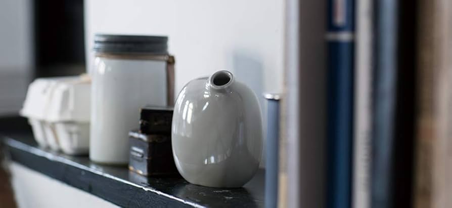 Amazon.co.jp: KINTO (キントー) 花器 SACCO ベース 磁器 02 イエロー